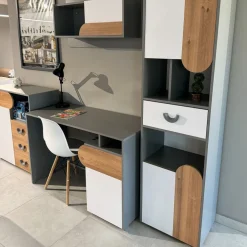 Regały Na Książki|Meble Młodzieżowe></noscript>DOLMAR Niski regał do pokoju młodzieżowego 50 cm COOLIFY