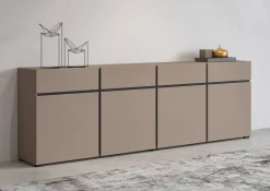 Zestawy Mebli Do Sypialni|Komody></noscript>Helvetia Nowoczesna duża komoda z szufladami do salonu 225 cm CROSS