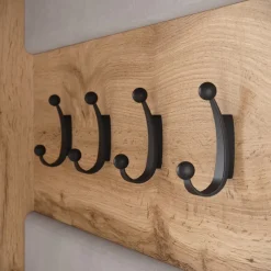 Garderoby></noscript>BRATEX Nowoczesna garderoba do przedpokoju TESSARO dąb wotan