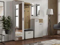 Garderoby|Zestawy Mebli Do Przedpokoju>Meblohand Nowoczesna garderoba do przedpokoju z lustrem JOVITA