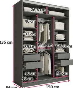 Zestawy Mebli Do Przedpokoju|Szafy Trzydrzwiowe><noscript><img width=