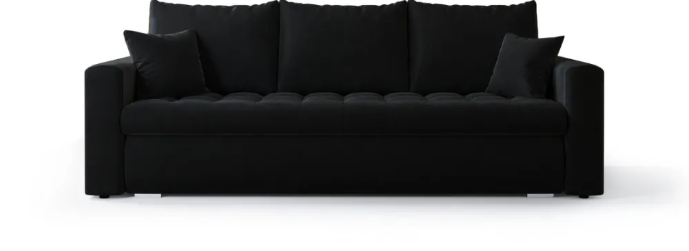 Meble Młodzieżowe|Kanapy I Sofy>BROMARKT Nowoczesna kanapa do salonu z funkcją spania i pojemnikiem LUIS