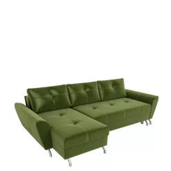 Narożniki>IZABELLA MEBLE Nowoczesna kanapa narożna rozkładana STORMI