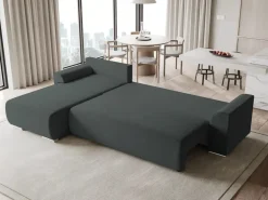 Meble Dla Dzieci|Narożniki>BROMARKT Nowoczesna kanapa narożna do salonu rozkładana SYDNEY