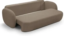 Meble Dla Dzieci|Kanapy I Sofy></noscript>LASKI Nowoczesna kanapa rozkładana do salonu z funkcją spania OMERO brązowy