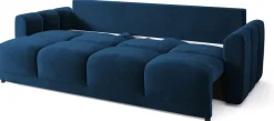 Kanapy I Sofy|Zestawy Mebli Do Przedpokoju></noscript>BROMARKT Nowoczesna kanapa z funkcją spania NUBES granatowa
