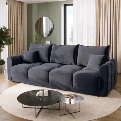 Kanapy I Sofy|Zestawy Mebli Do Przedpokoju>BROMARKT Nowoczesna kanapa z funkcją spania NUBES