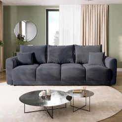 Kanapy I Sofy|Zestawy Mebli Do Przedpokoju></noscript>BROMARKT Nowoczesna kanapa z funkcją spania NUBES