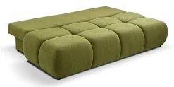 Meble Dla Dzieci|Kanapy I Sofy>LASKI Nowoczesna kanapa z funkcją spania do salonu MEROS zielona