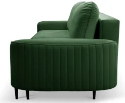 Meble Dla Dzieci|Kanapy I Sofy></noscript>LASKI Nowoczesna kanapa zielona do salonu z funkcją spania VELINA