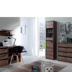 Zestawy Mebli Do Sypialni|Zestawy Mebli Młodzieżowych>GiB Meble Nowoczesna komoda 80 cm dąb monastery DENIS