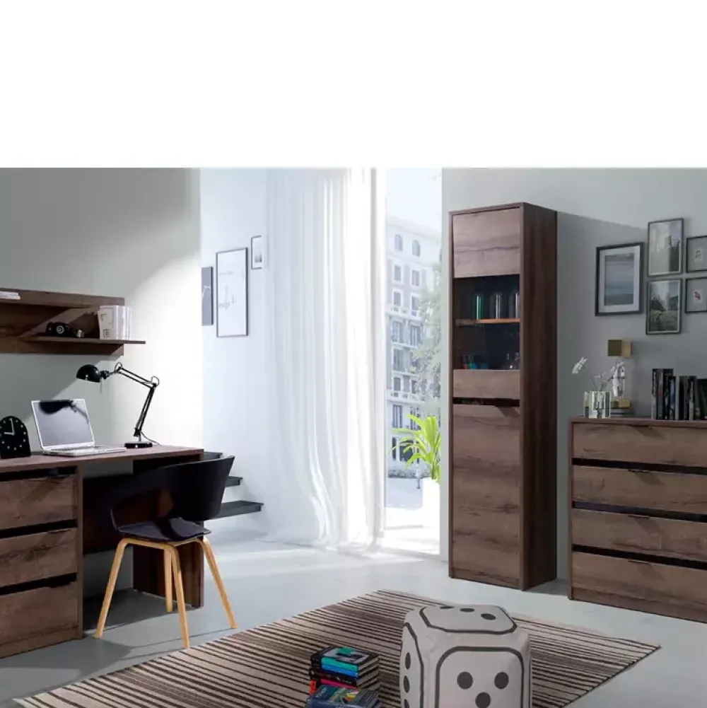 Zestawy Mebli Do Sypialni|Zestawy Mebli Młodzieżowych>GiB Meble Nowoczesna komoda 80 cm dąb monastery DENIS