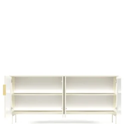 Komody></noscript>LASKI Nowoczesna komoda 181 cm do salonu kaszmir LUANO