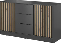 Komody>PIASKI Nowoczesna komoda 155 cm KELLY