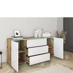 Komody></noscript>BRATEX Nowoczesna komoda 150 cm VELLORE