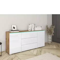 Komody></noscript>BRATEX Nowoczesna komoda 150 cm VELLORE