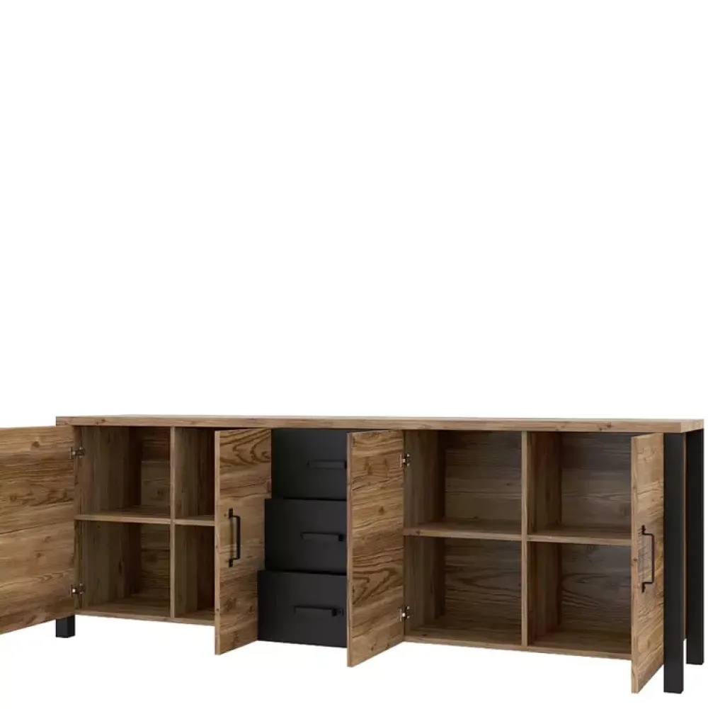 Zestawy Mebli Do Salonu|Komody>Helvetia Nowoczesna komoda do salonu pod telewizor 220 cm ONLY