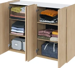 Komody>lenart. Nowoczesna komoda do salonu pod telewizor 126 cm EASY EA-02