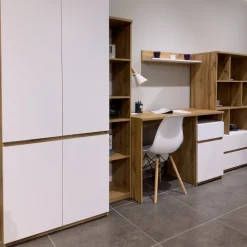 Meble Młodzieżowe|Zestawy Mebli Młodzieżowych>DOLMAR Nowoczesna komoda młodzieżowa z półkami 120 cm ANETT