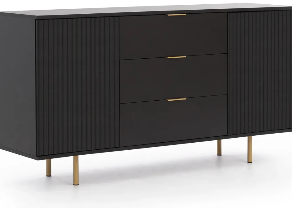 Zestawy Mebli Do Salonu|Komody>GiB Meble Nowoczesna komoda na nóżkach z półkami 150 cm NAMASTE