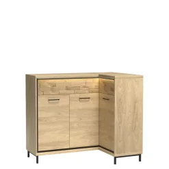 Zestawy Mebli Do Sypialni|Komody>JARSTOL Nowoczesna komoda narożna MORNE