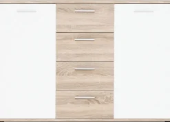 Zestawy Mebli Do Przedpokoju|Komody>Meblohand Nowoczesna komoda pod telewizor 120 cm JOVITA dąb sonoma