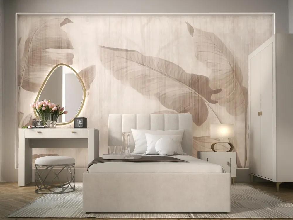 Zestawy Mebli Do Sypialni|Komody>DOLMAR Nowoczesna komoda z półkami na nóżkach do salonu 97 cm MISTY kaszmir