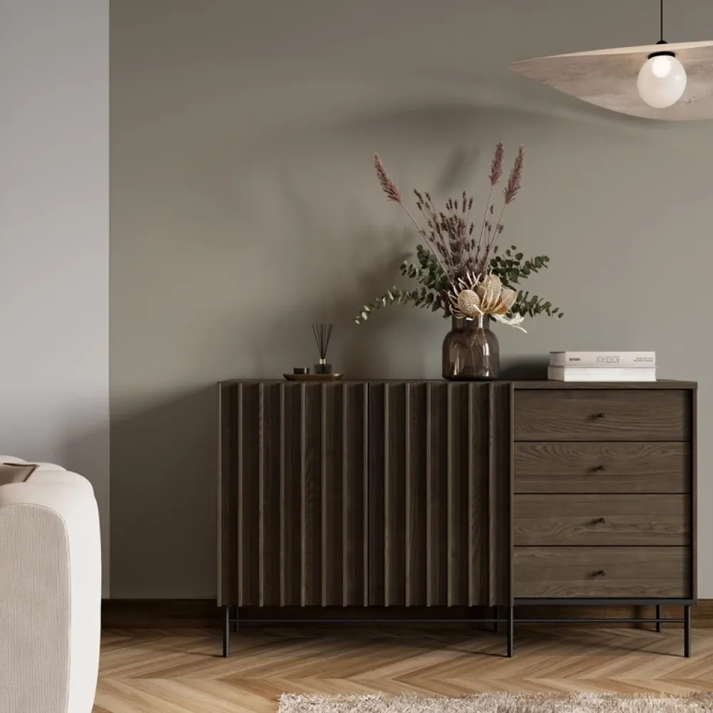 Zestawy Mebli Do Salonu|Komody>lenart. Nowoczesna komoda z szufladami PIEMONTE