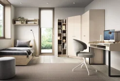 Meble Dla Dzieci|Meble Młodzieżowe></noscript>MEBLAR Nowoczesna komoda z szufladami młodzieżowa 155 cm ALDENO eukaliptus