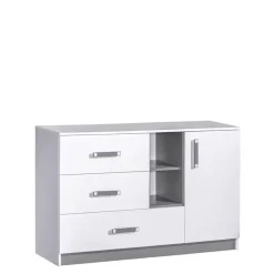 Zestawy Mebli Młodzieżowych|Komody>DOMEL Nowoczesna komoda z szufladami TRAFIKO