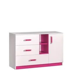 Zestawy Mebli Młodzieżowych|Komody></noscript>DOMEL Nowoczesna komoda z szufladami TRAFIKO