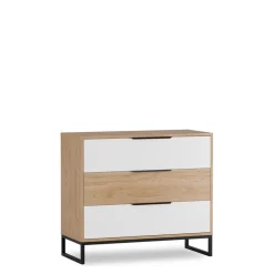 Zestawy Mebli Młodzieżowych|Komody></noscript>GiB Meble Nowoczesna komoda z szufladami do pokoju nastolatka LORRO