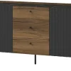 Komody>DOLMAR Nowoczesna komoda z szufladami 150 cm PINNACLE