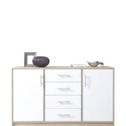 Komody>MEBLAR Nowoczesna komoda z szufladami do sypialni 140 cm SEVAS