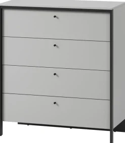 Zestawy Mebli Do Sypialni|Komody>lenart. Nowoczesna komoda z szufladami GRIS
