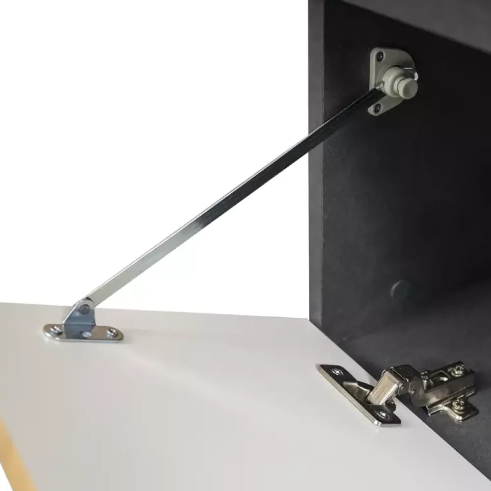 Meblościanki>Lempert Nowoczesna meblościanka do salonu KUBA dąb artisan