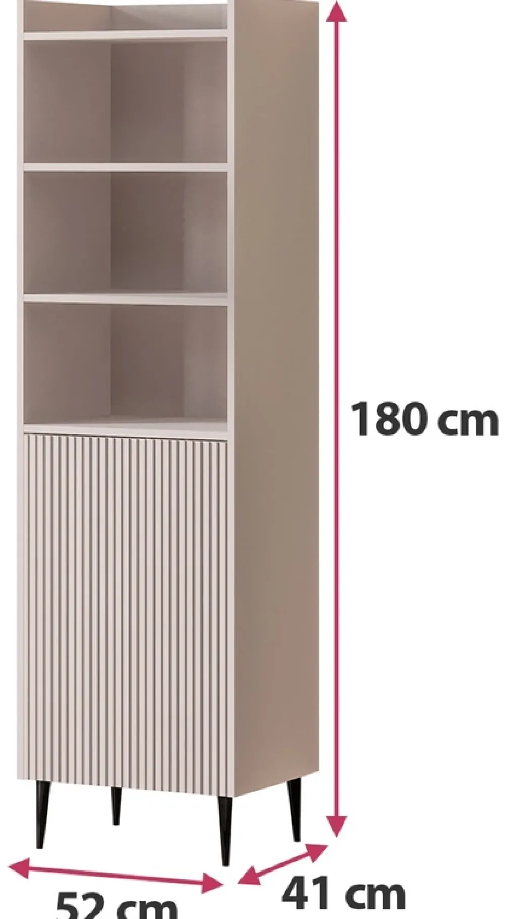 Zestawy Mebli Do Salonu|Meblościanki>JUREK Nowoczesna meblościanka do salonu z szafką RTV ASPERO kaszmir