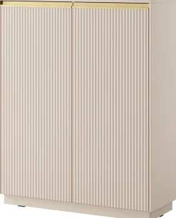 Zestawy Mebli Do Salonu|Meblościanki></noscript>PIASKI Nowoczesna meblościanka do salonu z szafką RTV RAVO beż piaskowy