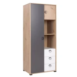 Zestawy Mebli Młodzieżowych|Meblościanki>JUREK Nowoczesna meblościanka młodzieżowa z biurkiem CAMERUN