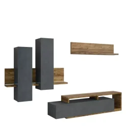 Meblościanki>Helvetia Nowoczesna meblościanka TABU matera