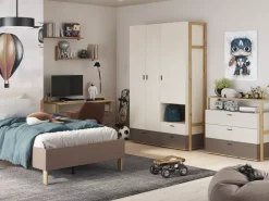 Zestawy Mebli Młodzieżowych|Półki></noscript>lenart. Nowoczesna młodzieżowa półka ścienna LENNY 90 cm