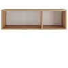 Zestawy Mebli Młodzieżowych|Półki>GiB Meble Nowoczesna półka na ściane LORRO dąb hikora