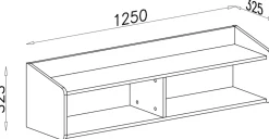 Meble Dla Dzieci|Zestawy Mebli Młodzieżowych></noscript>MEBLAR Nowoczesna półka na książki do pokoju młodzieżowego ALDENO