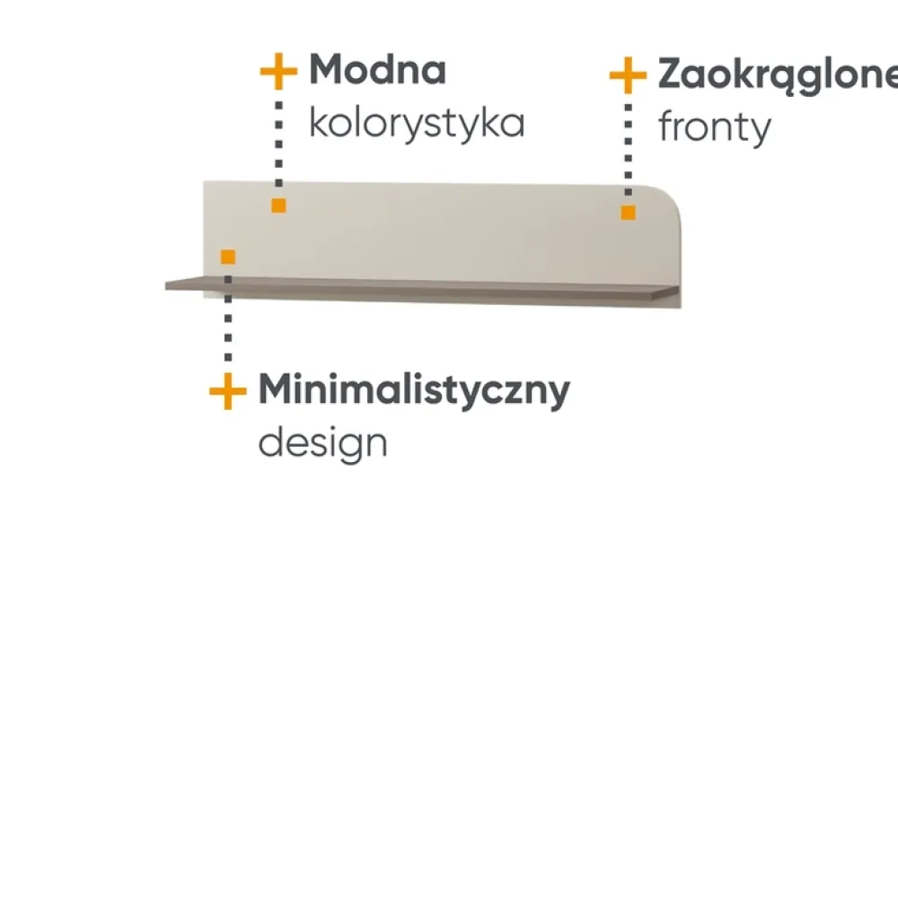Meble Młodzieżowe|Zestawy Mebli Młodzieżowych>lenart. Nowoczesna półka na książki do pokoju młodzieżowego HARMONY