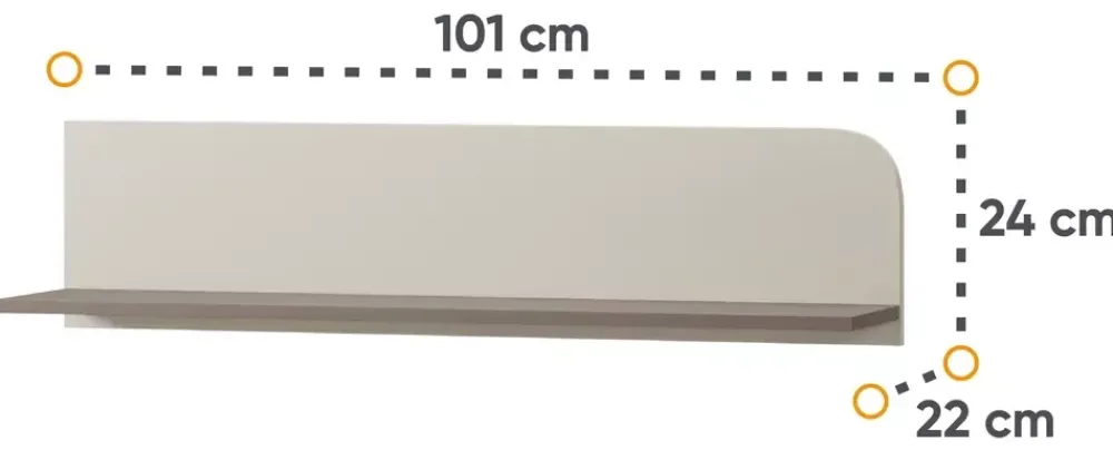 Meble Młodzieżowe|Zestawy Mebli Młodzieżowych>lenart. Nowoczesna półka na książki do pokoju młodzieżowego HARMONY