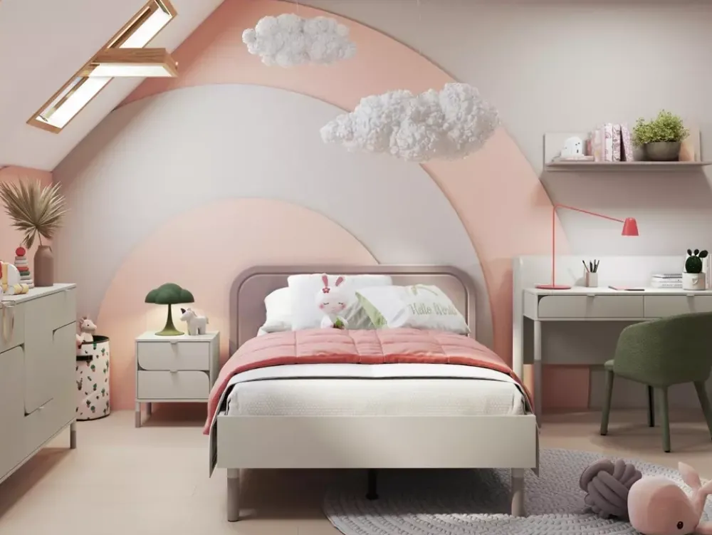 Meble Młodzieżowe|Zestawy Mebli Młodzieżowych>lenart. Nowoczesna półka na książki do pokoju młodzieżowego HARMONY