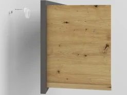 Zestawy Mebli Młodzieżowych|Półki></noscript>ML Meble Nowoczesna półka na książki do pokoju młodzieżowego 116 cm FINI