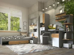 Zestawy Mebli Młodzieżowych|Półki>DOLMAR Nowoczesna półka wisząca 70 cm COOLIFY