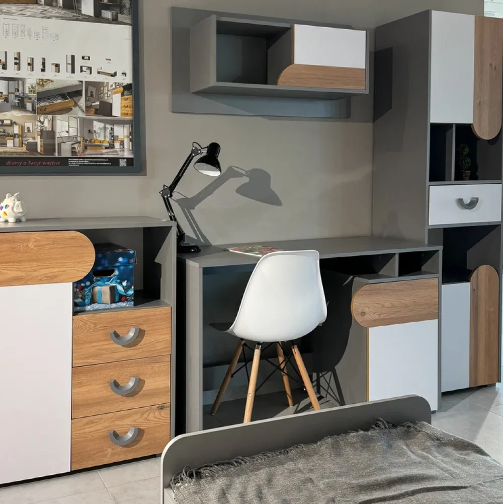 Zestawy Mebli Młodzieżowych|Półki>DOLMAR Nowoczesna półka wisząca 70 cm COOLIFY