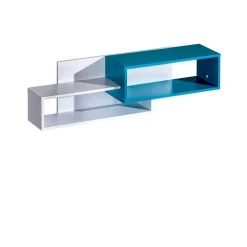 Zestawy Mebli Młodzieżowych|Półki></noscript>DOMEL Nowoczesna półka wisząca na książki TRAFIKO